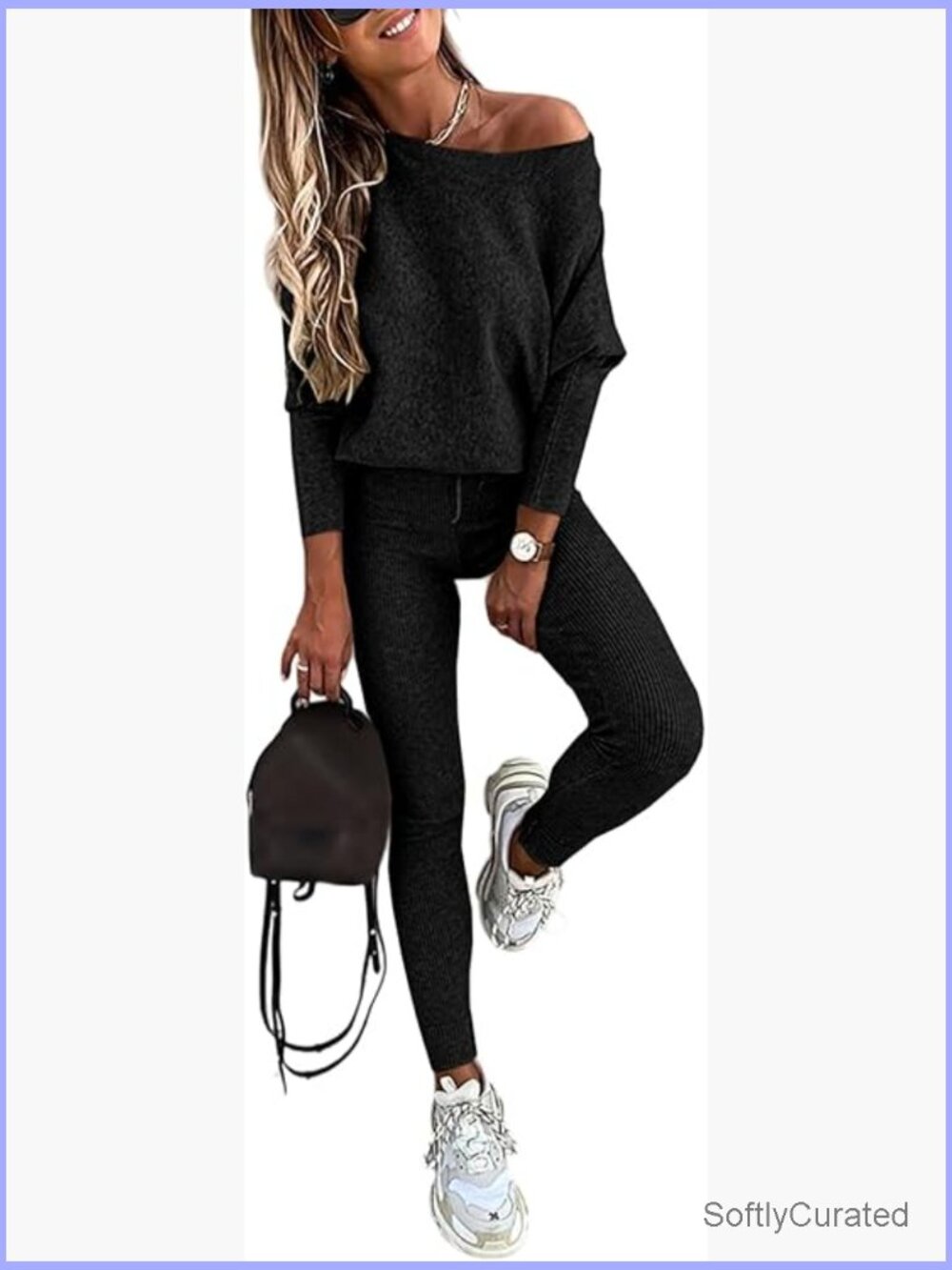 2 Piece Lounge Set Long Sleeve Pullover Drawstring Jogger Sweatsuit